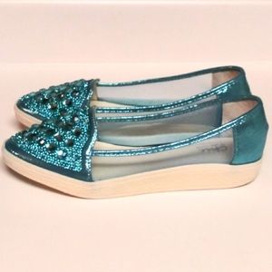 Chic By Lady Couture Blue Shoes with Bling